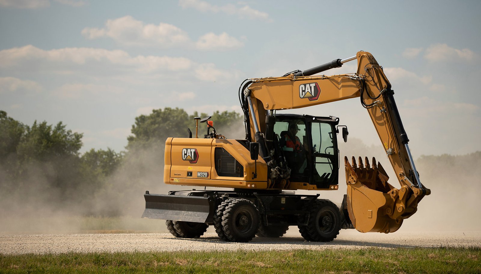 Excavadora de Ruedas Cat M320