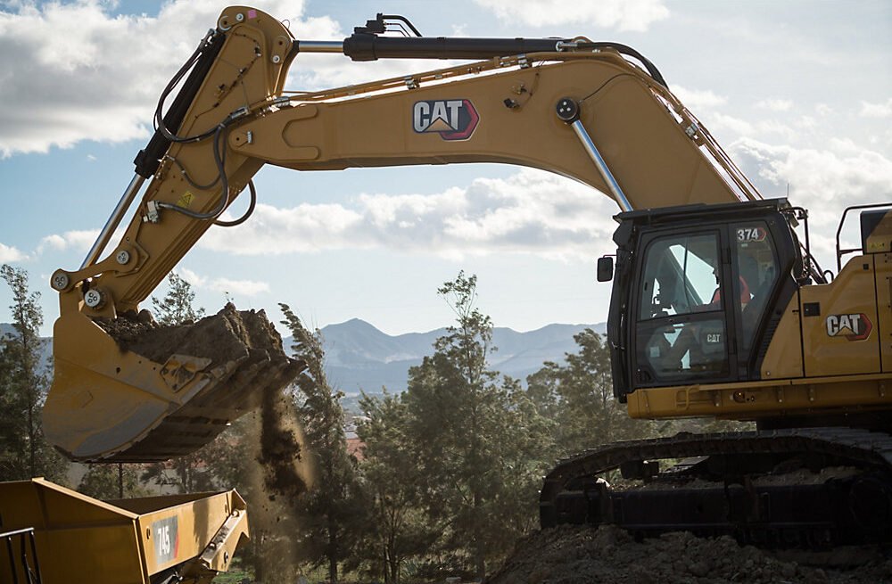 Excavadora de Oruga Hidraúlica Cat 374
