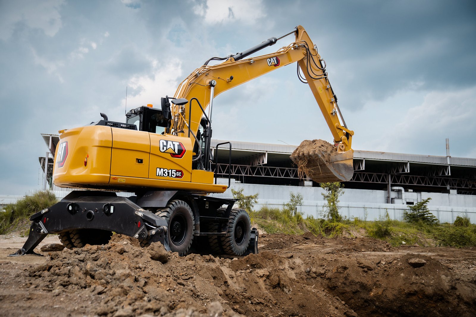 Excavadoras de ruedas Cat M315 GC