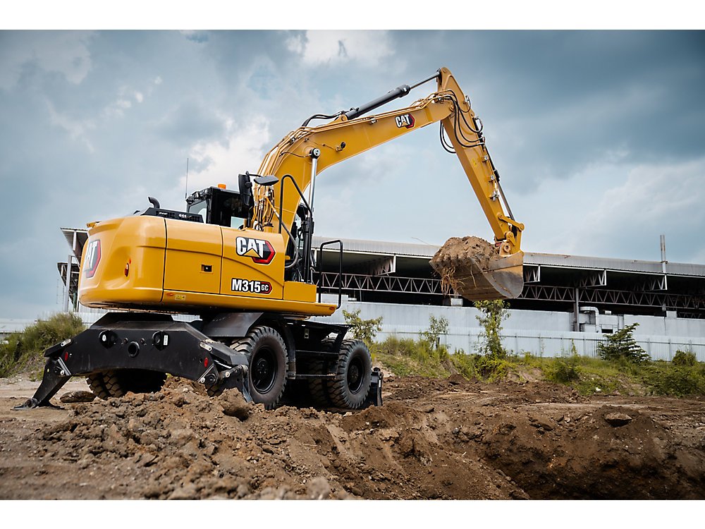 Excavadoras de ruedas Cat M315 GC