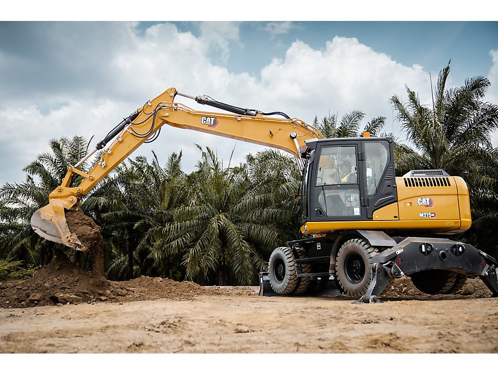 Excavadoras de ruedas Cat M315 GC